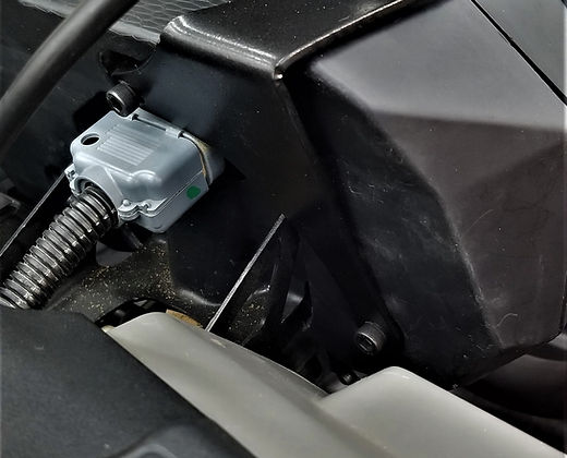 &#39;20-&#39;25 Polaris RZR XP PRO, PRO R, TURBO R Gauge Cluster Mount-Mount-Razorback-Left Single-Black Market UTV