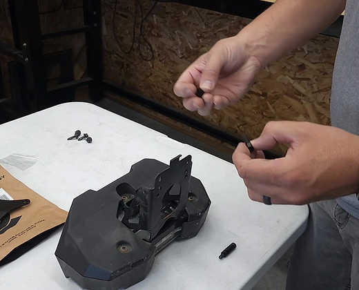 &#39;20-&#39;25 Polaris RZR XP PRO, PRO R, TURBO R Gauge Cluster Mount-Mount-Razorback-Left Single-Black Market UTV