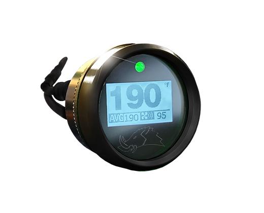 3.2 BLACKOUT Dimmable Infrared Belt Temp Gauge-Belt Temp Gauge-Razorback-15ft (4 Seater)-Obsidian Black-No Not Needed-Black Market UTV