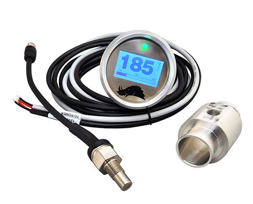 3.2 Universal Water Temp Gauge-Gauge-Razorback-Silver-15ft (4 Seater)-Black Market UTV