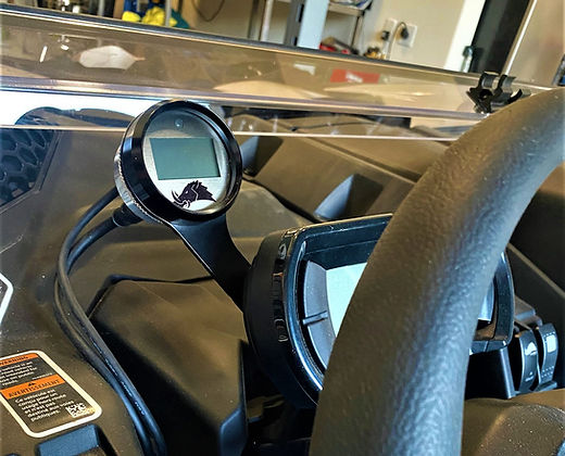 '20-'25 Base Model X3 Gauge Cluster Mount-Gauge Mount-Razorback-Black Market UTV