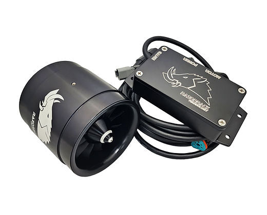 Razorback Belt Cooling Fan-Cooling Fan-Razorback-16'-23' RZR XP 1000 (+20)-3.1 Gauge Update (+$25)-Black Market UTV