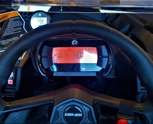 &#39;20-&#39;25 Base Model X3 Gauge Cluster Mount-Gauge Mount-Razorback-Black Market UTV