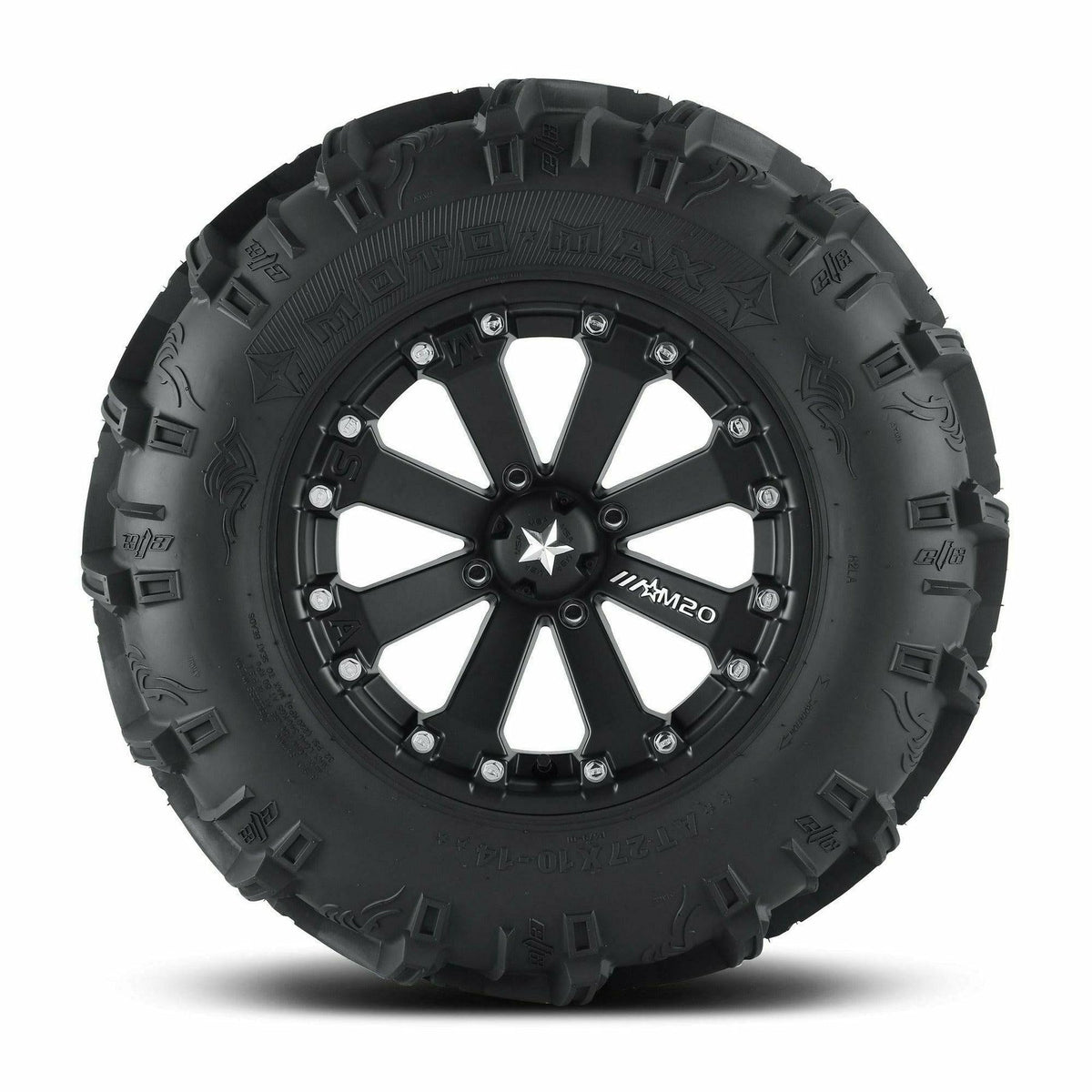 MOTOMAX TIRE-Tire-EFX-27x10 R14-Black Market UTV