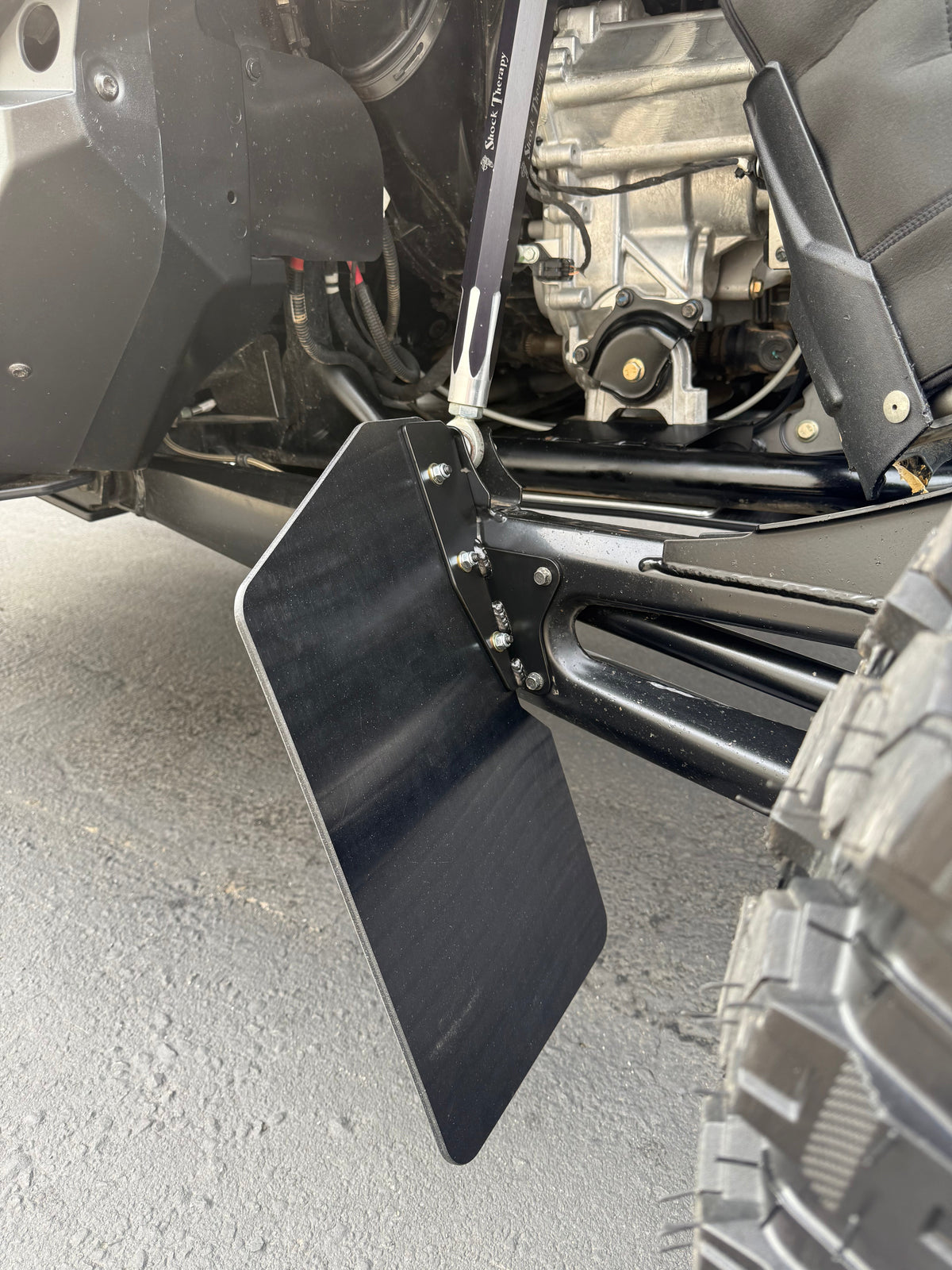 Polaris RZR Pro R Rock Deflectors-Trailing Arm Guards-Factory UTV-Full UHMW-Black Market UTV