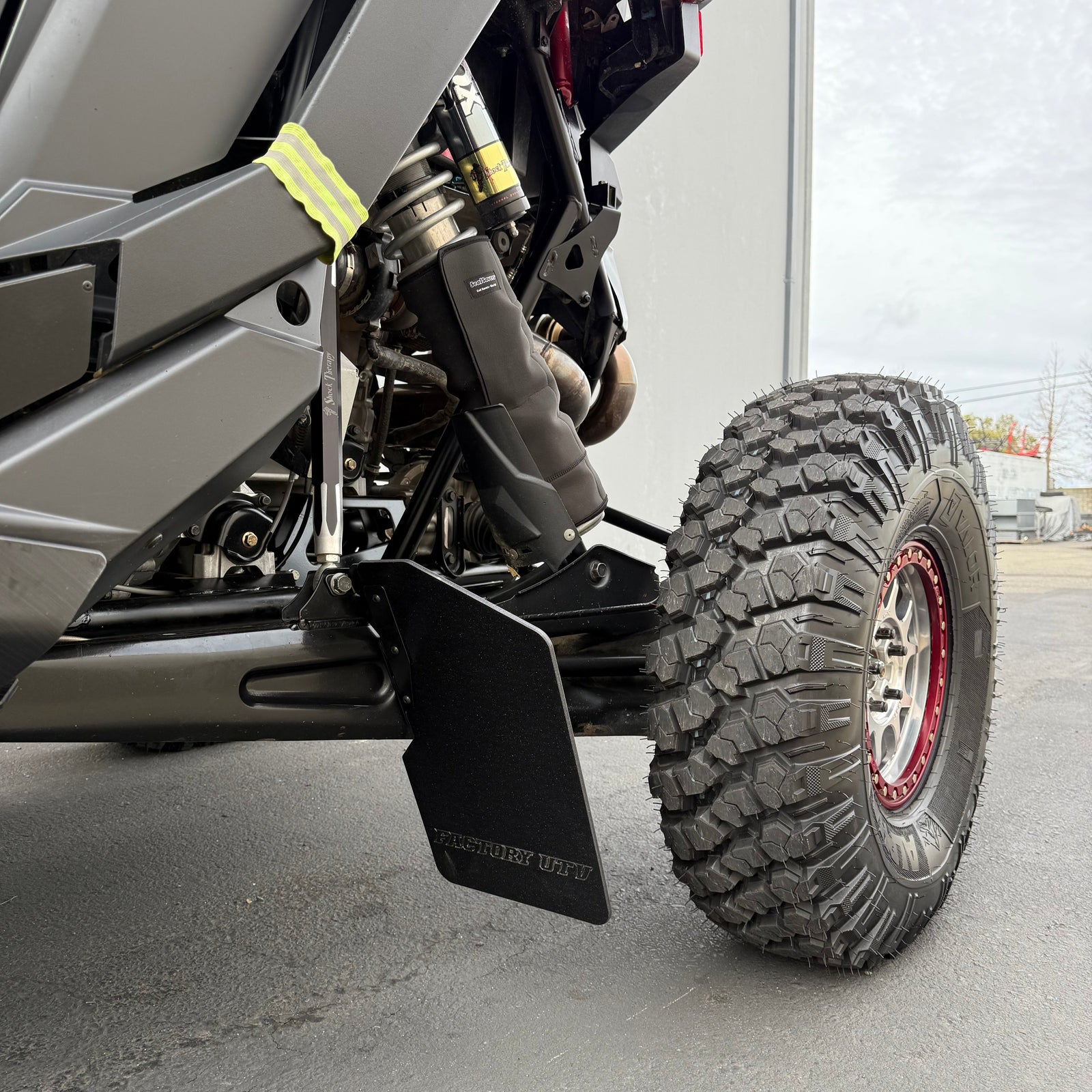 Polaris RZR Pro R Rock Deflectors-Trailing Arm Guards-Factory UTV-Full UHMW-Black Market UTV
