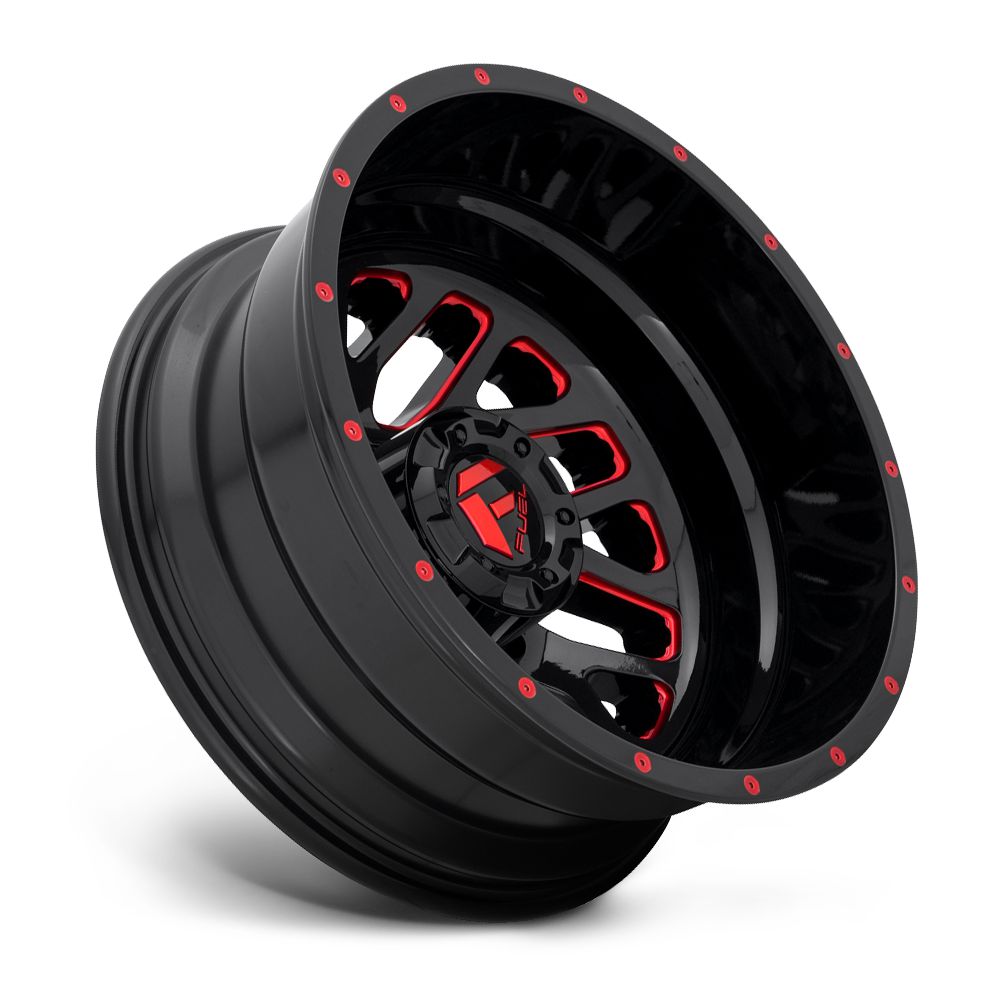 FUEL WHEELS TRITON (GLOSS BLACK RED TINTED CLEAR)