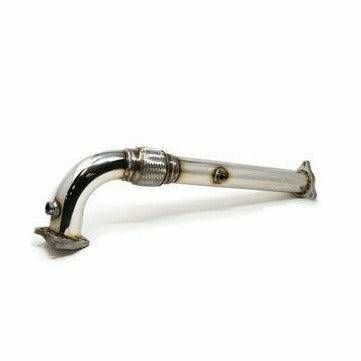 POLARIS RZR TURBO BACK EXHAUST-Exhaust-Force Turbos-Polaris RZR XP Turbo-No Resonator-Black Market UTV