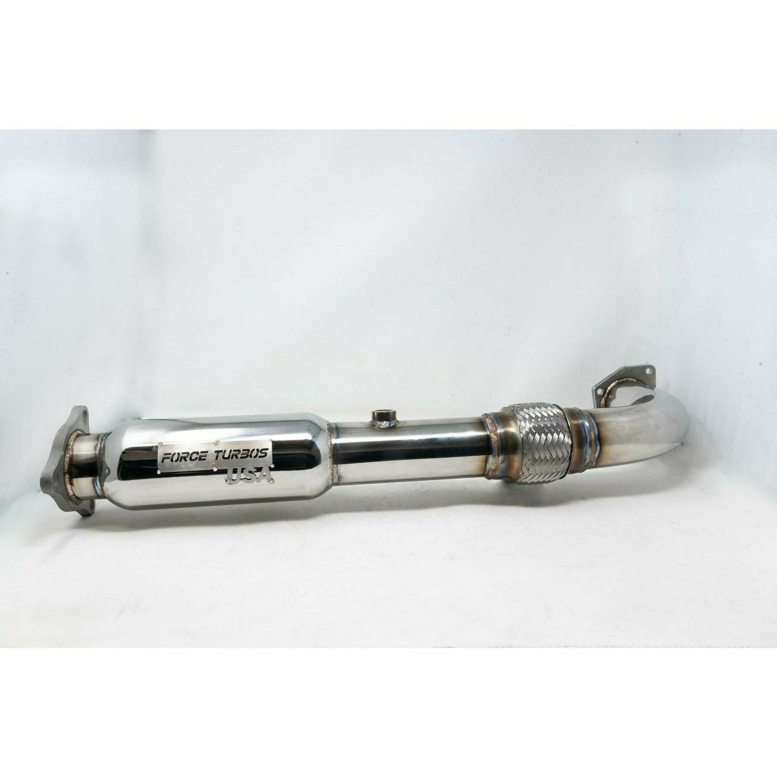 POLARIS RZR TURBO BACK EXHAUST-Exhaust-Force Turbos-Polaris RZR XP Turbo-No Resonator-Black Market UTV