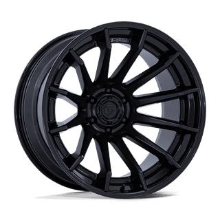 The Fuel FC404 Mutiny-Wheels-Fuel Wheels-MATTE BLACK W/ GLOSS BLACK LIP-20" diameter - 20X10 -18mm offset - 6X135 bolt pattern-Black Market UTV