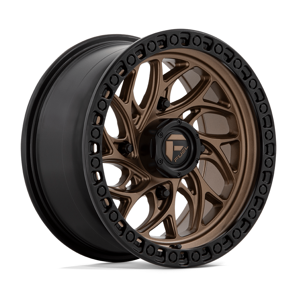 FUEL WHEELS RUNNER UTV-Wheels-Fuel Wheels-BRONZE W/ BLACK RING-15&quot; diameter - 15X10 00mm offset - 4X137 bolt pattern-Black Market UTV