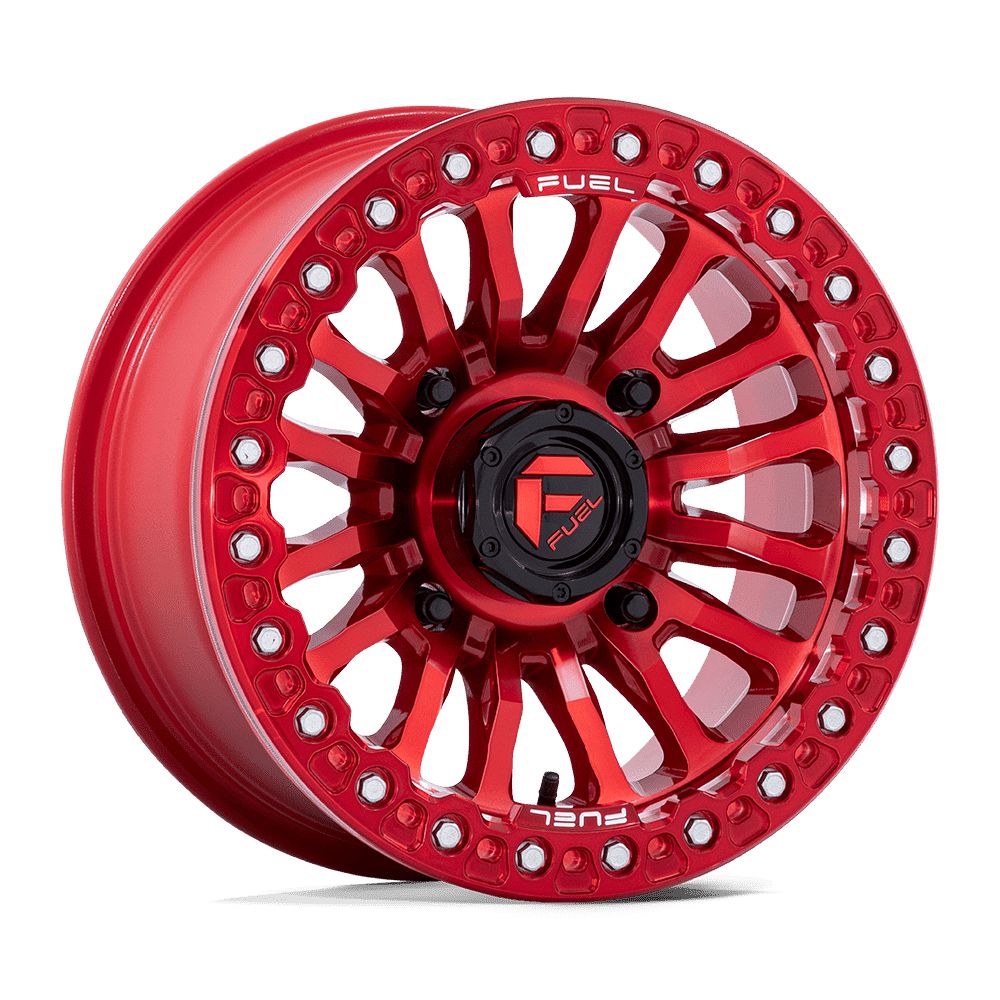 FUEL WHEELS RINCON UTV BEADLOCK-Wheels-Fuel Wheels-CANDY RED-15" diameter - 15X7 10mm offset - 4X110 bolt pattern-Black Market UTV