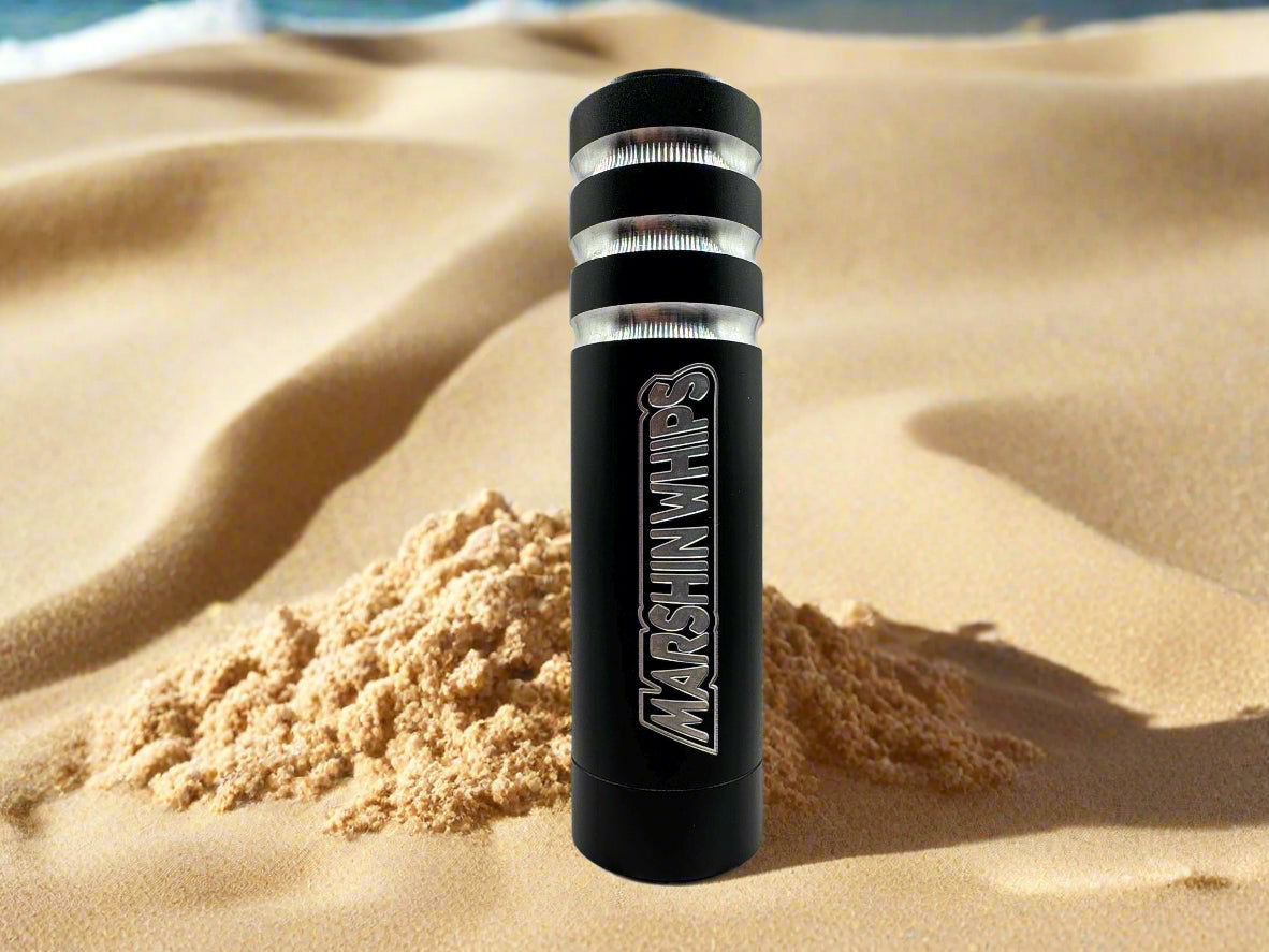 Game Changer LED Whip - Green, White & Red Single Edition-Marshin Whips-2 FT-PURP-Black Market UTV