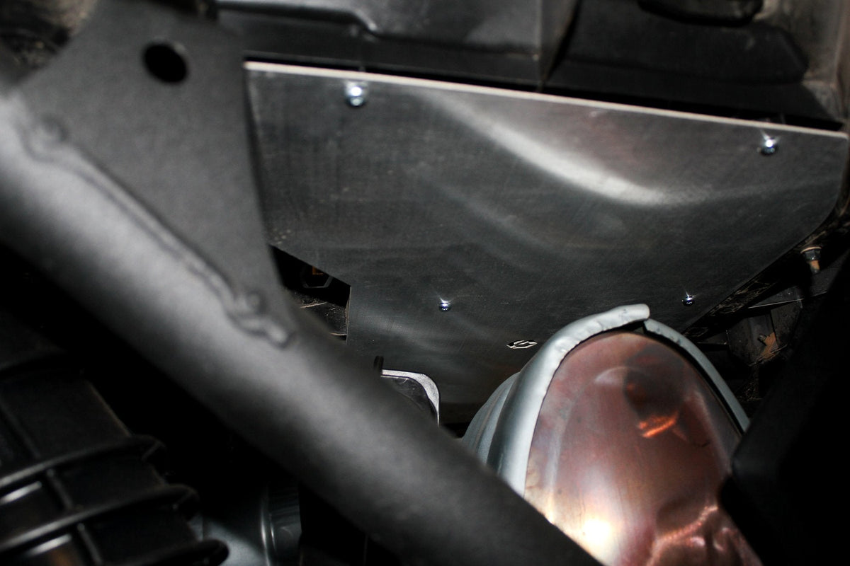 CAN AM X3 BED HEAT SHIELD-Geiser Performance-Black Market UTV