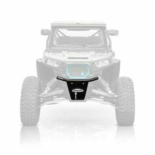 POLARIS RZR (2014-2018) LT FRONT BUMPER-Bumper-HMF Racing-White-No Fair Lead Mount-Black Market UTV