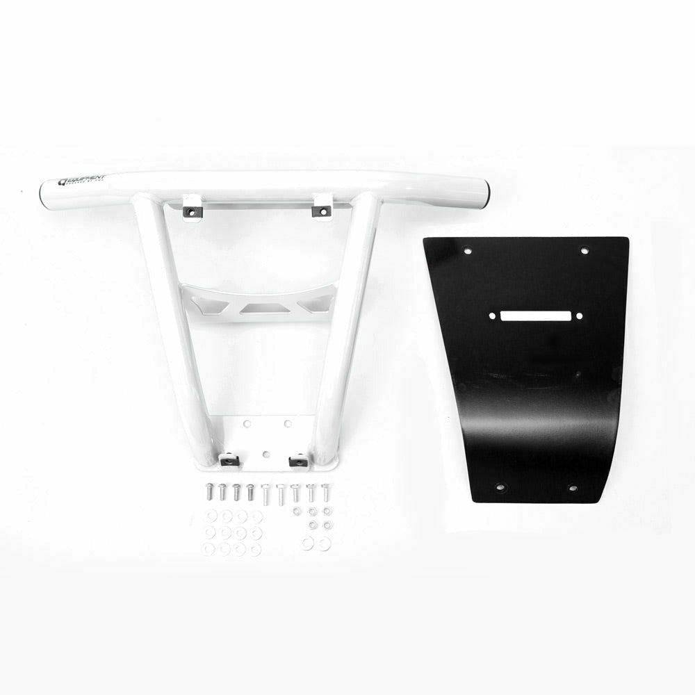 POLARIS RZR (2014-2018) LT FRONT BUMPER-Bumper-HMF Racing-White-No Fair Lead Mount-Black Market UTV