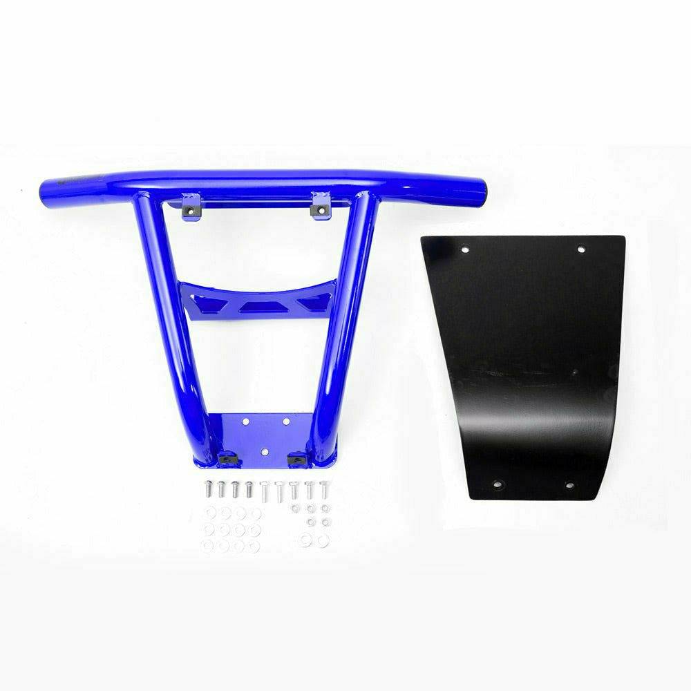 POLARIS RZR (2014-2018) LT FRONT BUMPER-Bumper-HMF Racing-Blue-No Fair Lead Mount-Black Market UTV