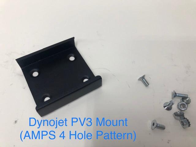 Dezert Freaks CanAm X3 2020 2 1/16&quot; Gauge and Powervision Mounts-Gauge Mount-DezertFreak-Dynojet Mounting Bracket (Part B) 1550-Black Market UTV