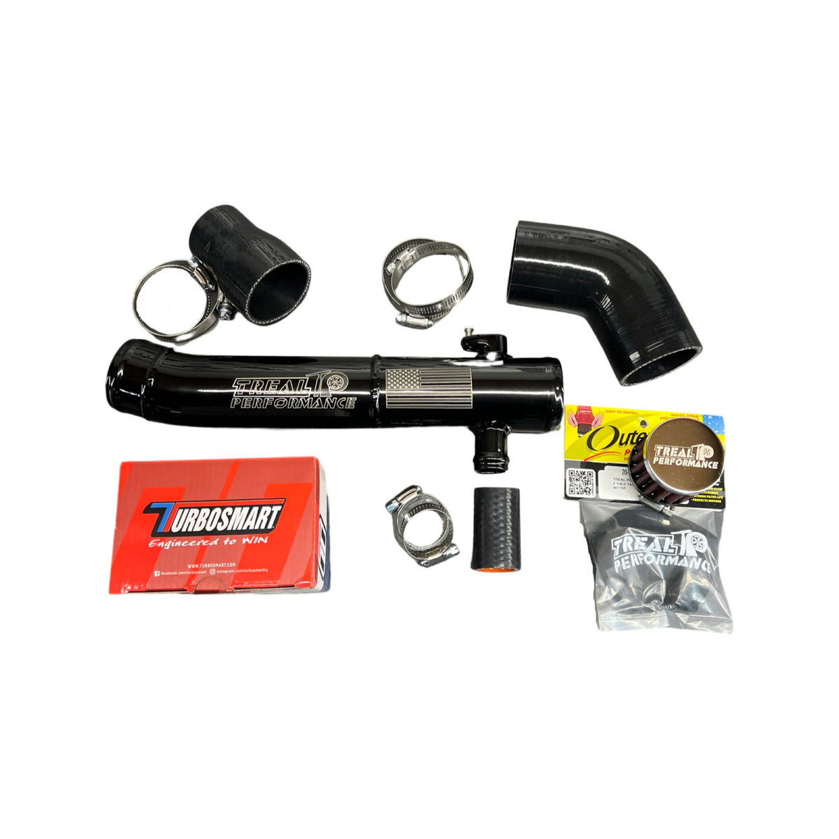 Treal Performance | 2016-2021 Polaris RZR XP Turbo Charge Tube-Charge Piping &amp; Blow off Valve-Treal Performance B2B-Turbosmart Kompact BOV-Black Market UTV