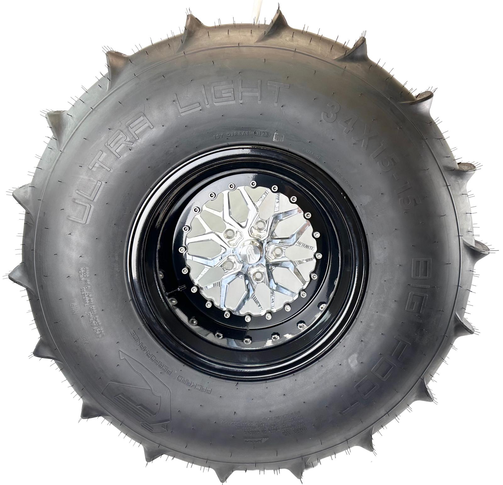 Big Foot Sport Paddle Tire 34x15-15-Tires-Packard Performance Dealer-34x15-15-Black Market UTV