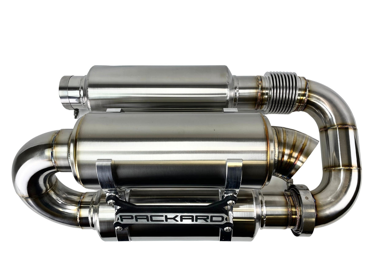 Packard Performance 3" Slip on Exhaust for Polaris RZR Pro R-Performance-Packard Performance Dealer-Black Market UTV