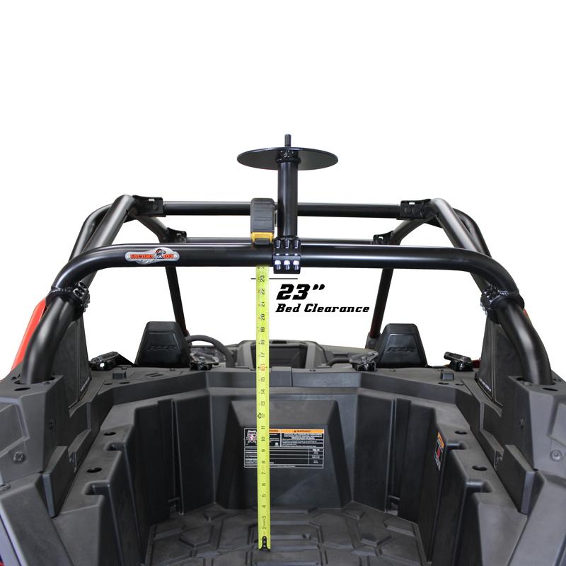 Polaris RZR Pro XP Dual Clamp Spare Tire Mount-Spare Tire Mounts-Factory UTV-Black Market UTV