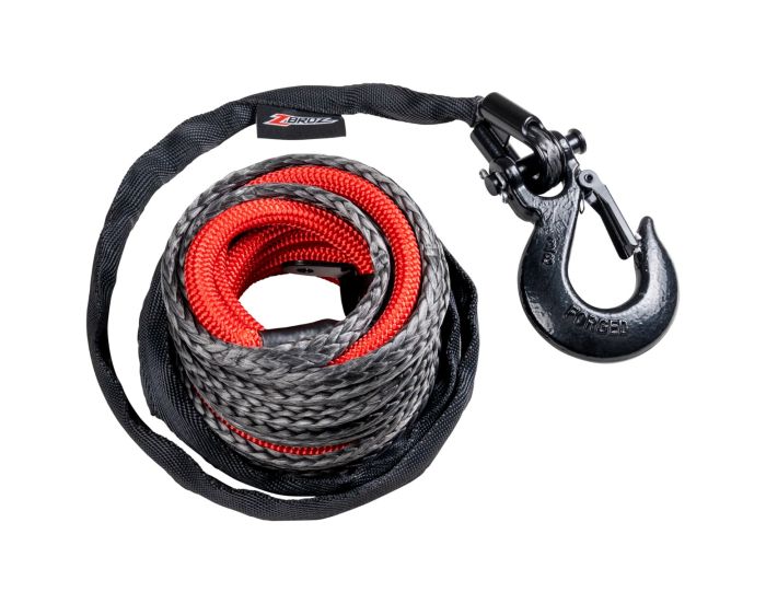 5K SYNTHETIC WINCH REPLACEMENT ROPE-Winch-Zbroz-Black Market UTV