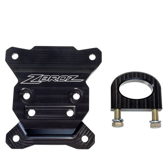 CAN AM X3 64" INTENSE SERIES GUSSET PLATE WITH TOW RING-Gusset Kit-Zbroz-Black Market UTV