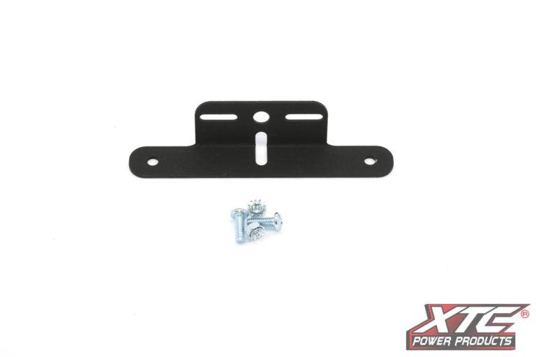 UNIVERSAL UTV LICENSE PLATE FRAME MOUNTING BRACKET