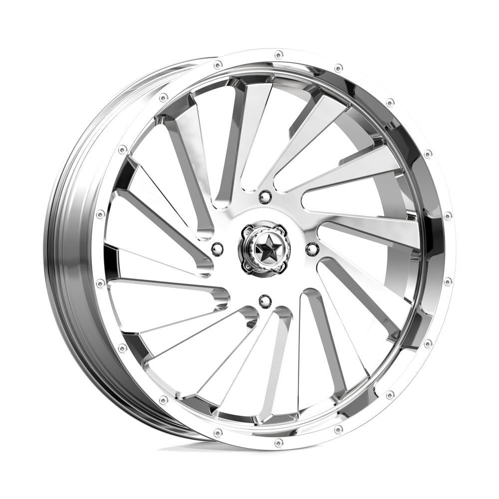 MSA BLADE WHEEL-Wheels-MSA-CHROME-18&quot; diameter - 18X7 00mm offset - 4X110 bolt pattern-Black Market UTV