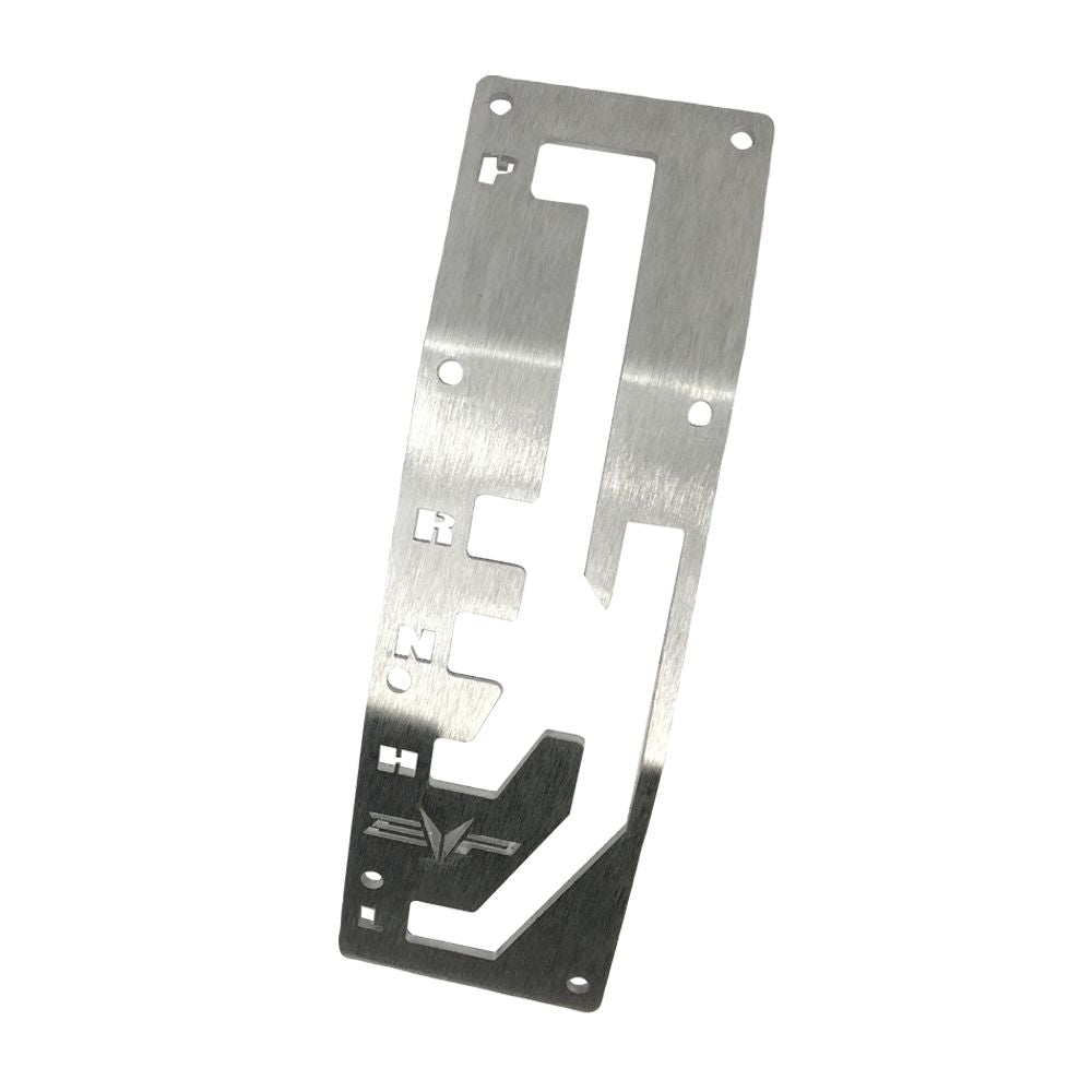 Can Am Maverick X3 Billet Shift Gate-Shift Gate-EVP-Brushed Aluminum-Black Market UTV