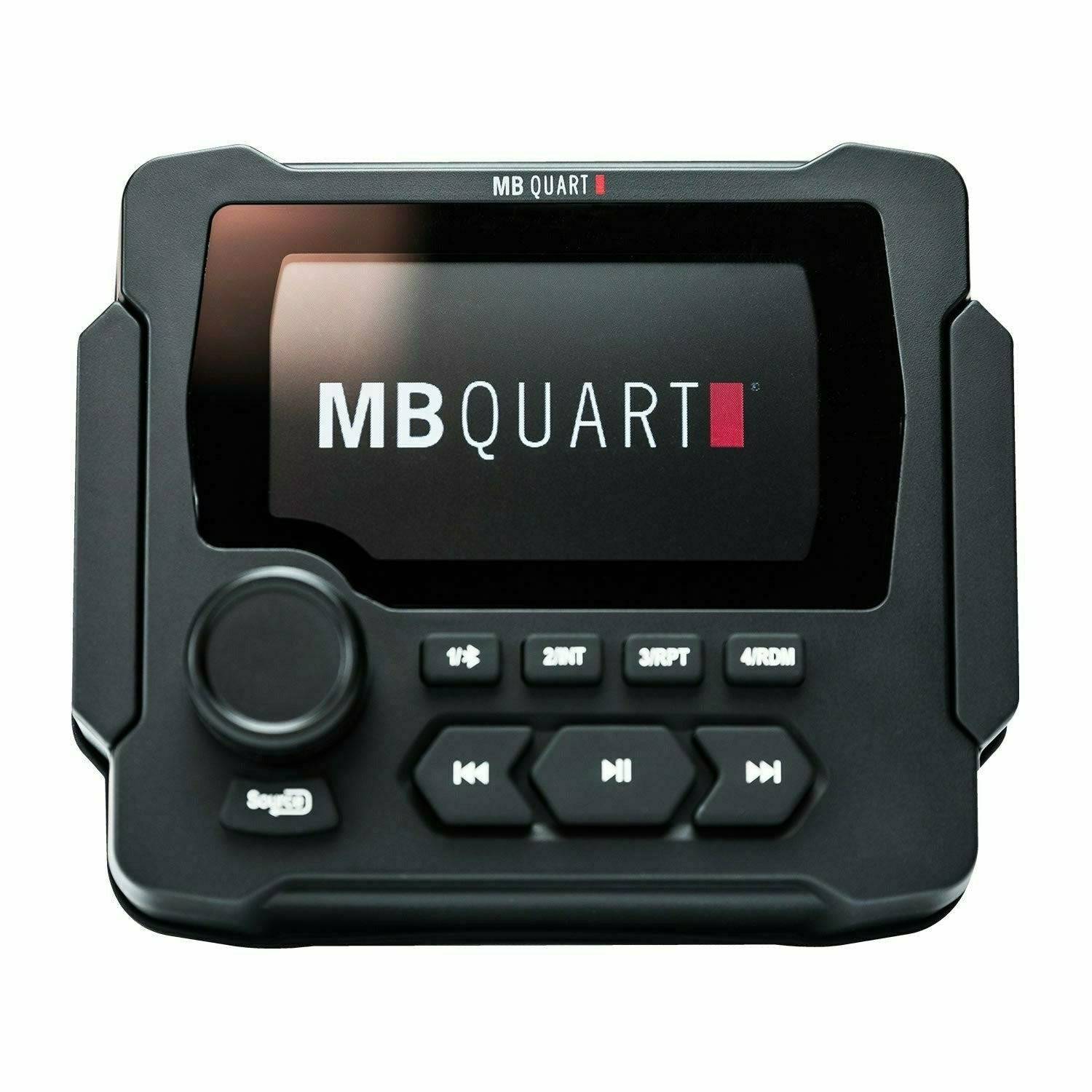 POWERED SOURCE UNIT-Radio Mount-MB Quart-Black Market UTV