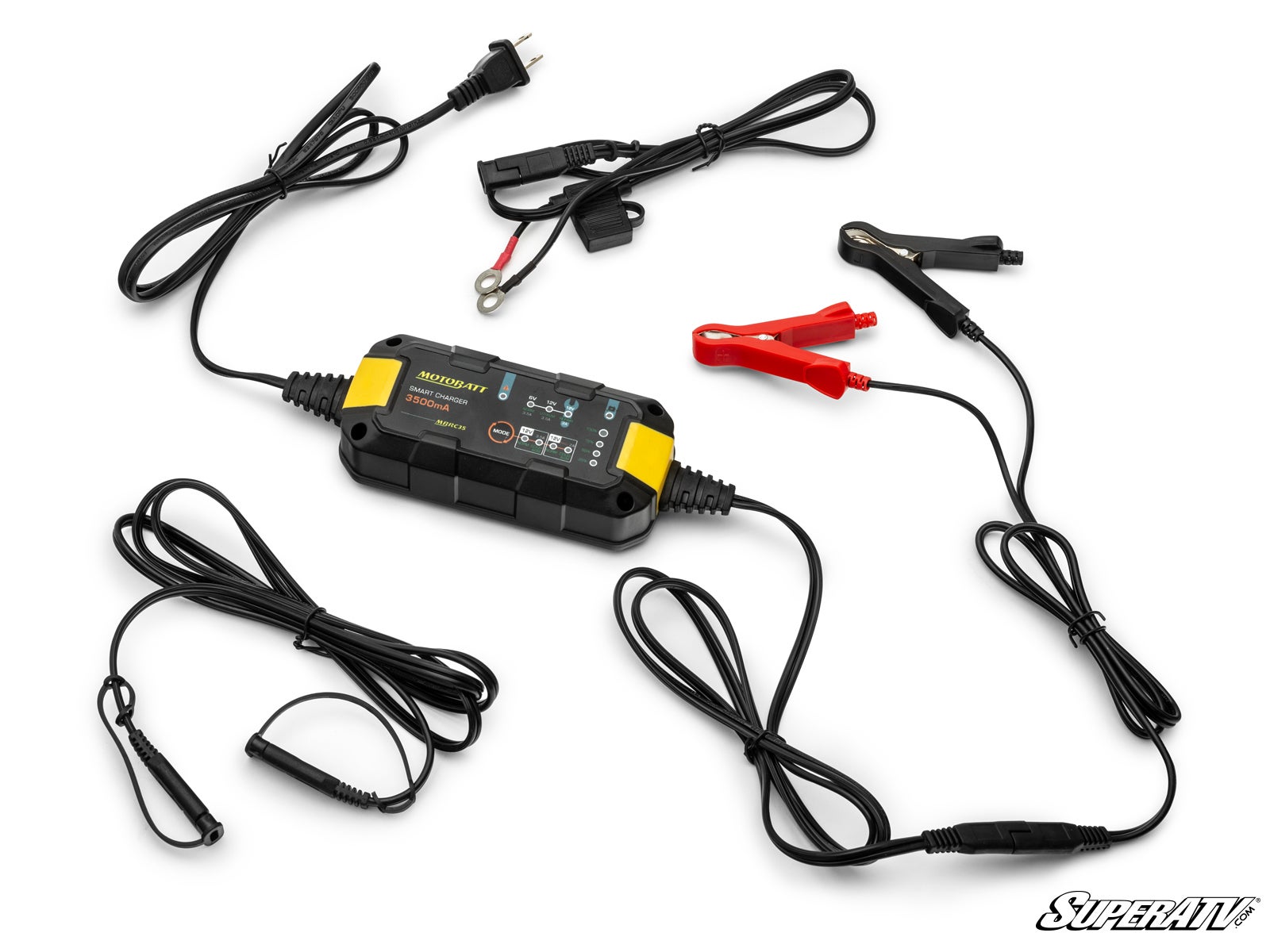 Motobatt 6V/12V UTV Battery Charger-Battery Charger-Super ATV-Black Market UTV