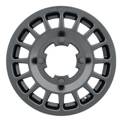 407 BEAD GRIP WHEEL (MATTE BLACK)-Wheels-Method-Front-Matte Black-14x6 5.0 + 1.0-Black Market UTV