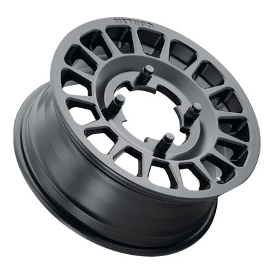 407 BEAD GRIP WHEEL (MATTE BLACK)-Wheels-Method-Front-Matte Black-14x6 5.0 + 1.0-Black Market UTV