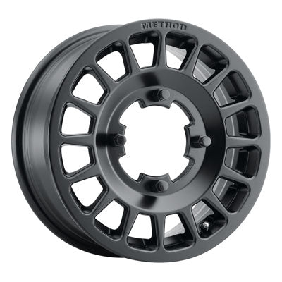 407 BEAD GRIP WHEEL (MATTE BLACK)-Wheels-Method-Front-Matte Black-14x6 5.0 + 1.0-Black Market UTV