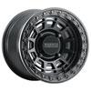 Method Race Wheels 415 Beadlock Wheel-Wheels-Method-Front-Matte Black-15x7 5.0 + 2.0-Black Market UTV