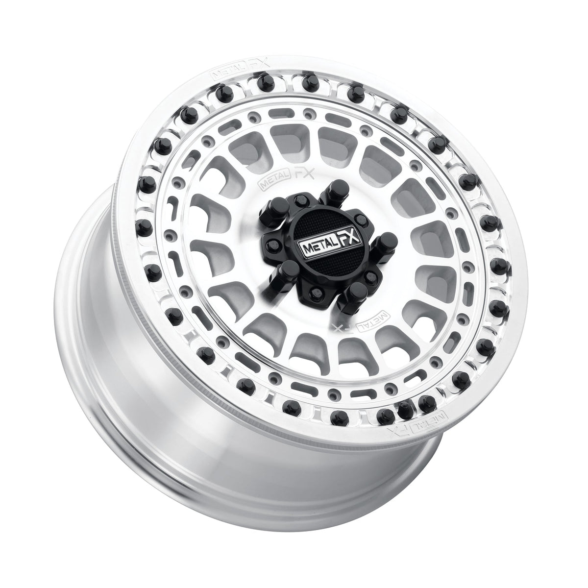 HITMAN BEADLOCK (RAW)-Wheels-Metal FX Offroad-15x7 | +61mm/6+1 | 5x4.5 | 78121 (Polaris 5-Lug Only)-Black Market UTV