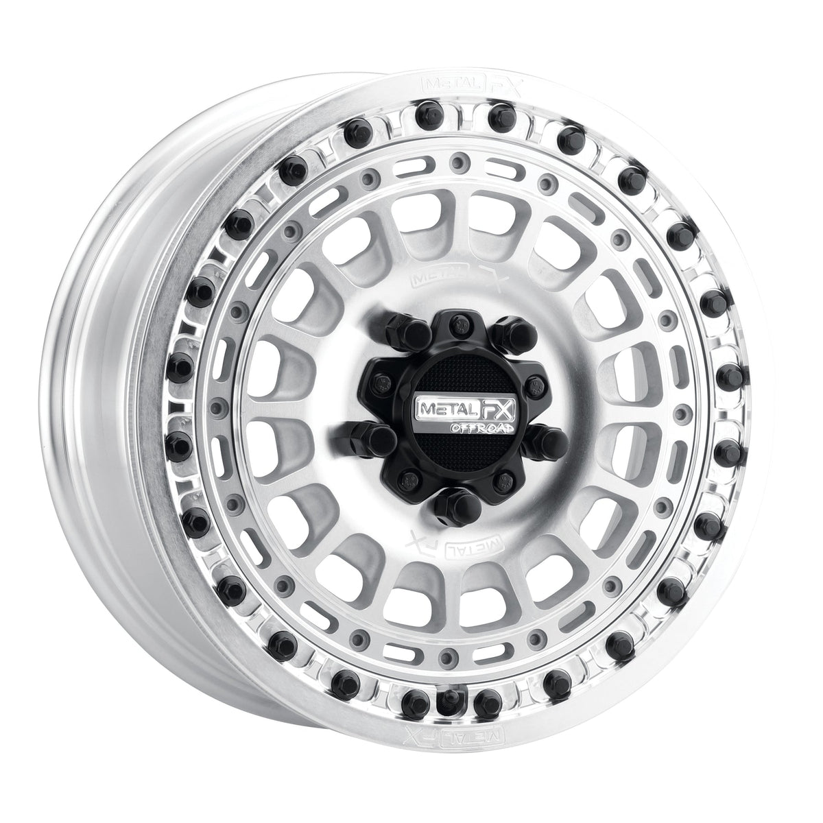HITMAN BEADLOCK (RAW)-Wheels-Metal FX Offroad-15x7 | +61mm/6+1 | 5x4.5 | 78121 (Polaris 5-Lug Only)-Black Market UTV