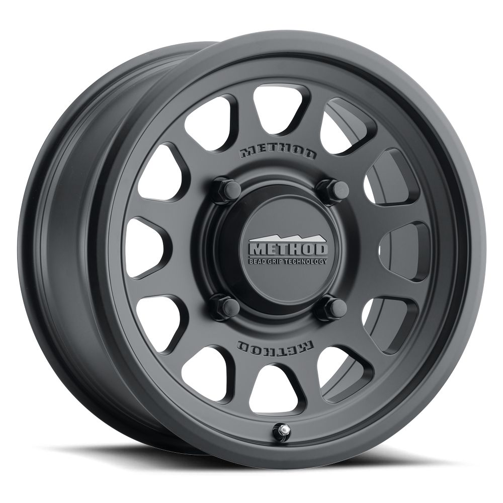 414 BEAD GRIP WHEEL (MATTE BLACK)-Wheels-Method-14x7 | 4x156 | 38/5+2-Black Market UTV