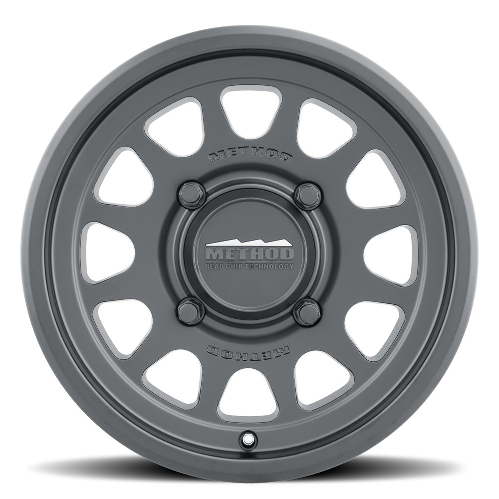 414 BEAD GRIP WHEEL (MATTE BLACK)-Wheels-Method-14x7 | 4x156 | 38/5+2-Black Market UTV