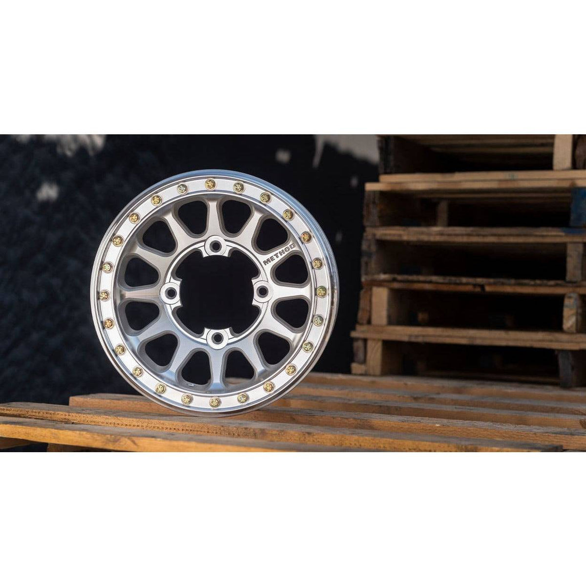 401-R BEADLOCK WHEEL (MACHINED)-Wheels-Method-15x5 (0mm)-4x156-Black Market UTV