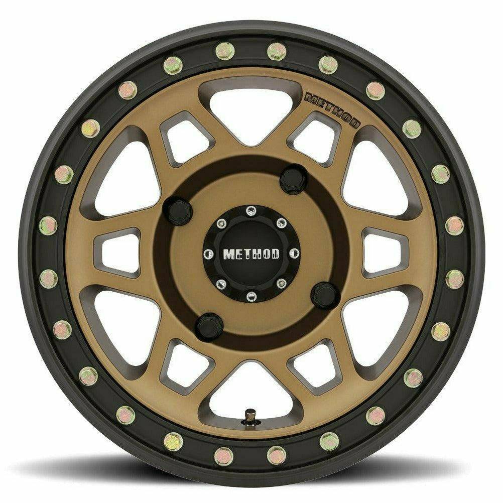 Method Race Wheels - 405 BEADLOCK WHEEL (BRONZE)-Wheels-Method-15x7 (13mm)-4x137-Black Market UTV