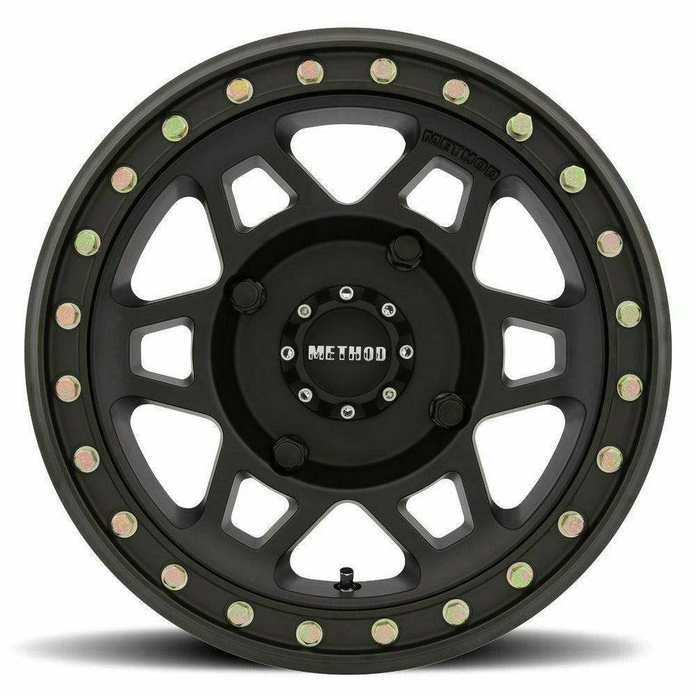 405 BEADLOCK WHEEL (MATTE BLACK)-Wheels-Method-15x7 (13mm)-4x137-Black Market UTV