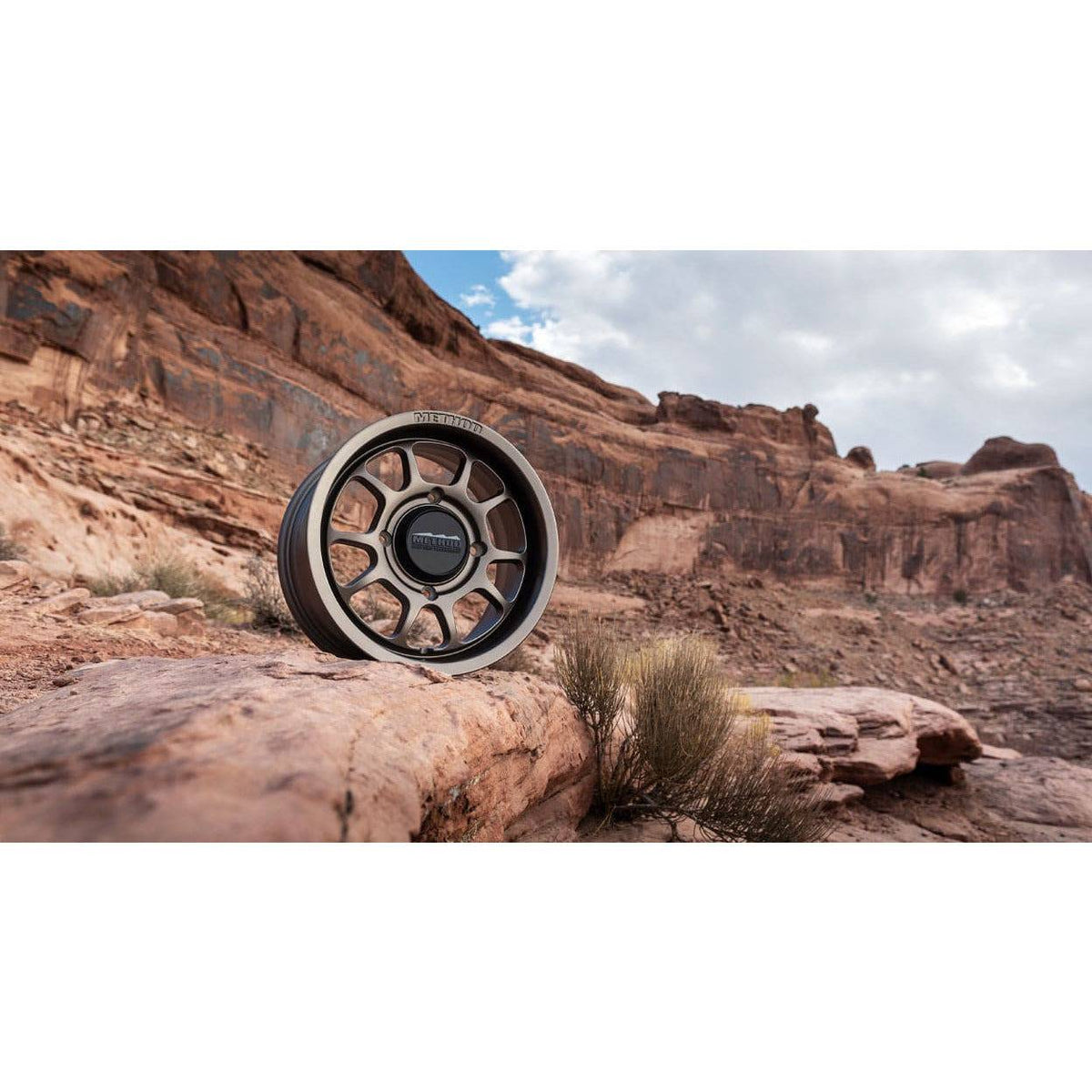Method Race Wheels - 409 BEAD GRIP WHEEL (STEEL GREY)-Wheels-Method-14x7 (13mm)-4x156-Black Market UTV
