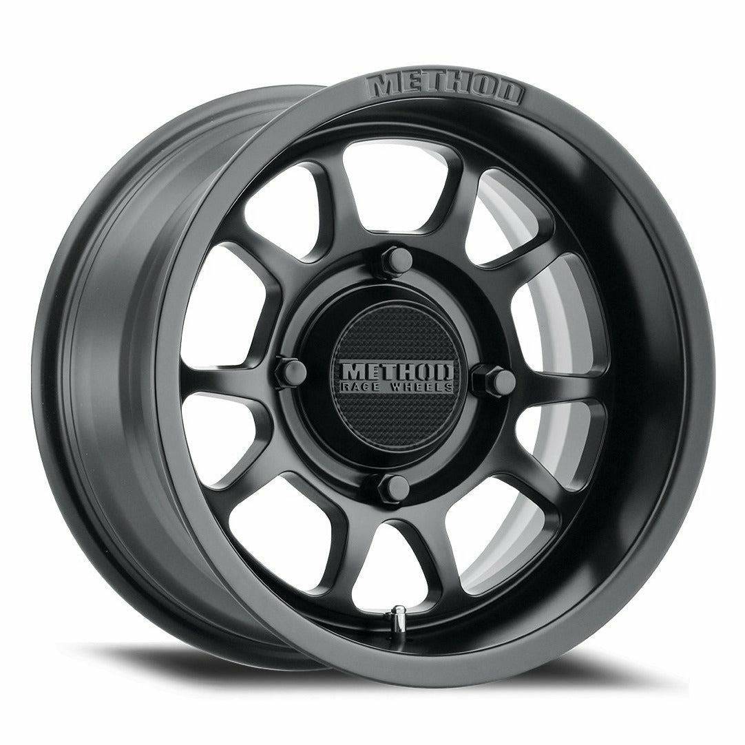 Method Race Wheels - 409 BEAD GRIP WHEEL (MATTE BLACK)-Wheels-Method-14x7 (13mm)-4x137-Black Market UTV