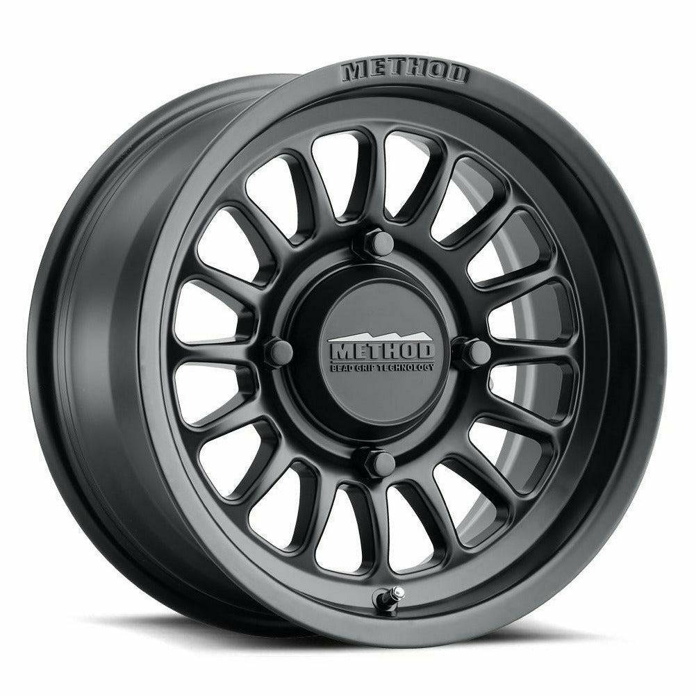 411 BEAD GRIP WHEEL (MATTE BLACK)-Wheels-Method-14x7 (13mm)-4x137-Black Market UTV