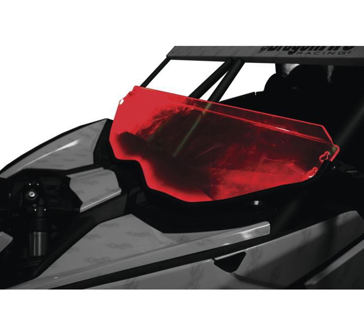 DragonFire Racing Windshield Lights-Light Bars-Dragonfire Racing-Red-Black Market UTV