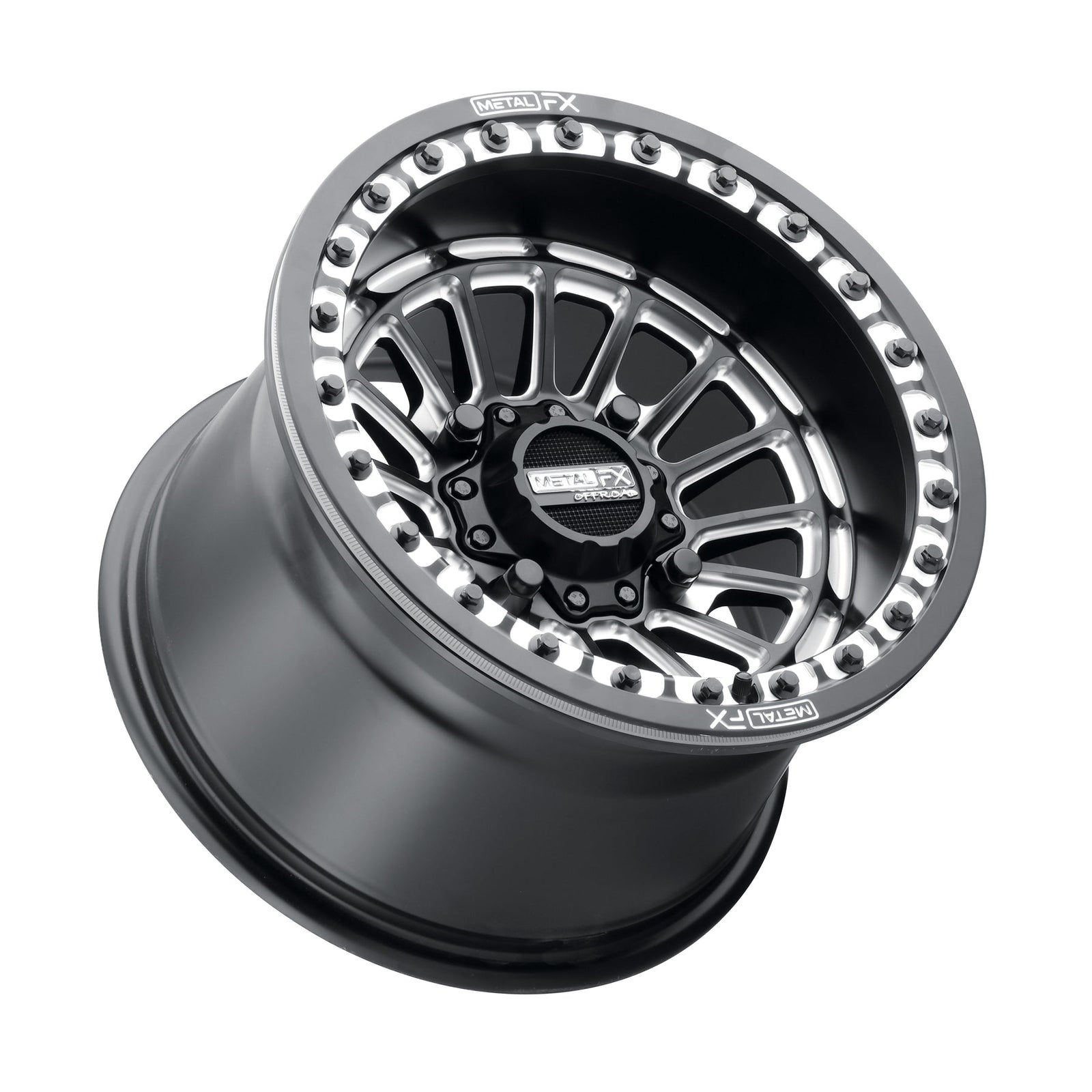 DELTA BEADLOCK WHEEL (SATIN BLACK CONTRAST CUT)