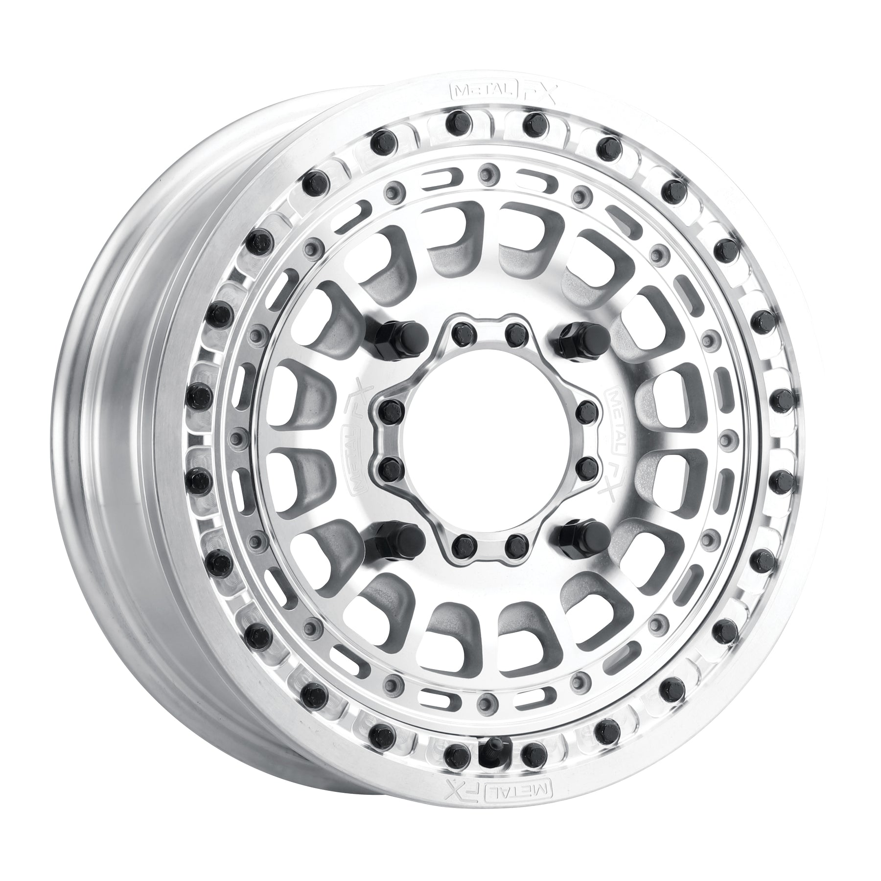 HITMAN BEADLOCK (RAW)-Wheels-Metal FX Offroad-15x6 | +38mm/4.5+1.5 | 4x136/4x137 | 78103 (Can-Am / Honda)-Black Market UTV